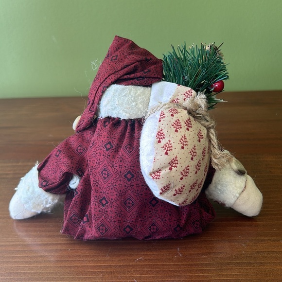 Decorative Sitting Santa - Picture 4 of 6